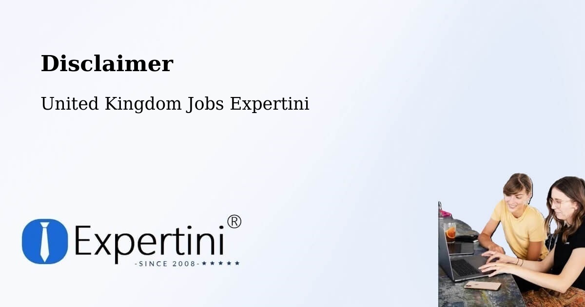 Disclaimer – Millbrook - United Kingdom Jobs Expertini