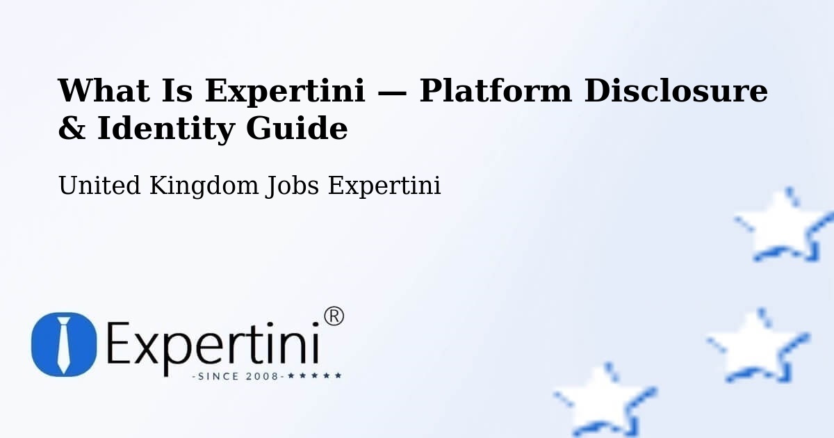 What Is Expertini — Platform Disclosure & Identity Guide – Millbrook